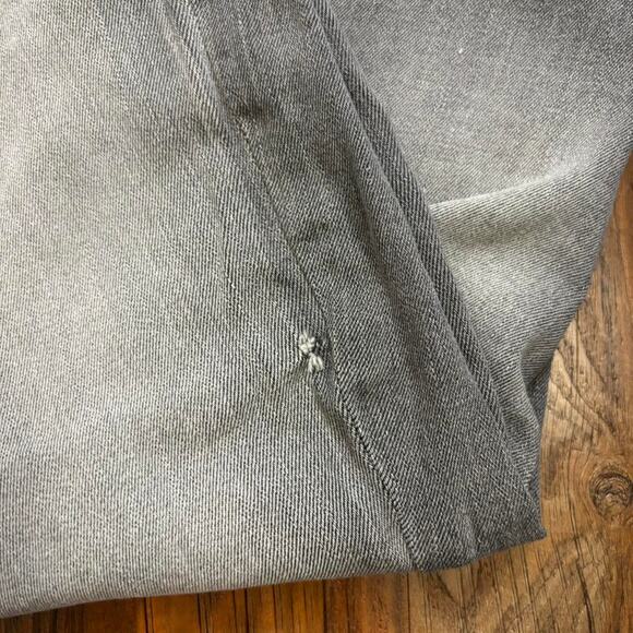 Mother The Looker High-Rise Stretchy Skinny Jeans Gray Color– Size 32 - Picture 5 of 8